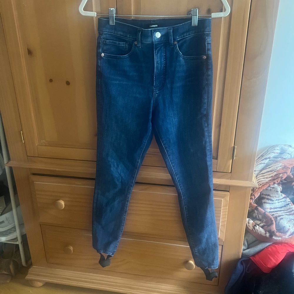 NWOT Express High Waisted Jeans